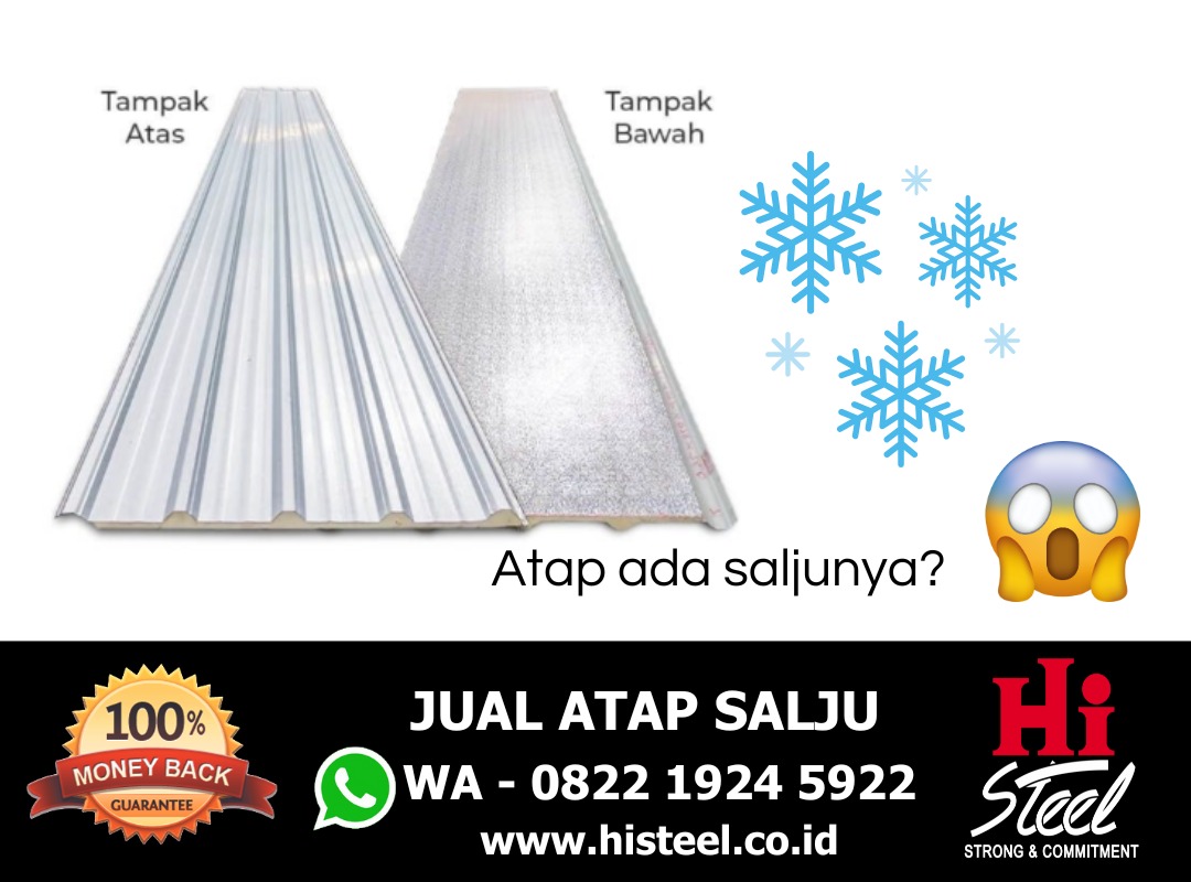 Jual Atap Salju Solusi Terbaru Atap Modern Hi Steel