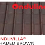 Atap Onduvilla Shaded Brown 106cm X 40cm