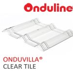 Atap Onduvilla Clear Tile 496mm X 400mm