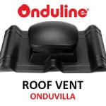 Roof Vent Onduvilla 45cm X 51cm - Black