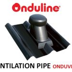 Ventilation Pipe Onduvilla 45cm X 51cm - Black