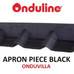Apron Piece Onduvilla 102cm X 14cm - Black