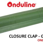 Closure Clap Onduvilla 106cm X 19.4cm X 8cm - Green