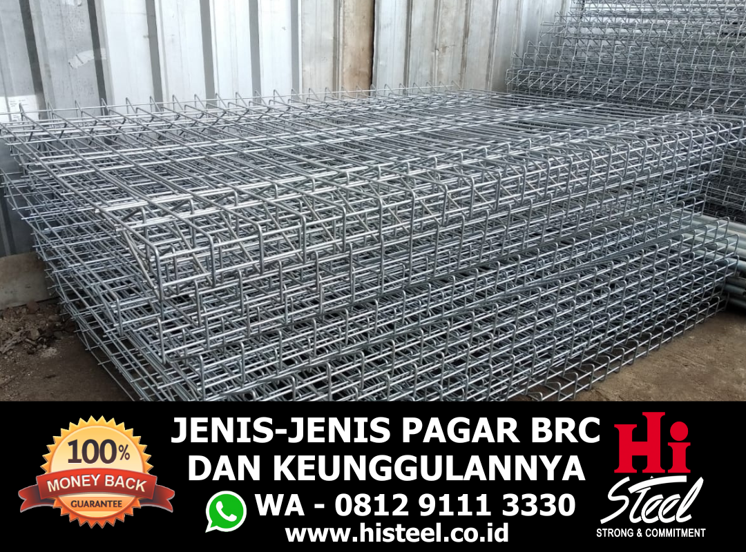 Jenis Jenis Pagar BRC Dan Keunggulannya » Hi Steel