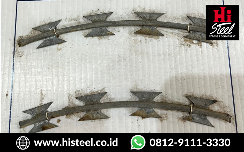 Jual Kawat Duri Silet BTO 22 di Jakarta - Hi Steel