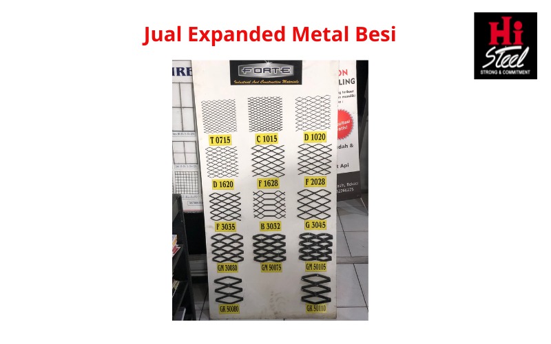 Jual Expanded Metal Besi