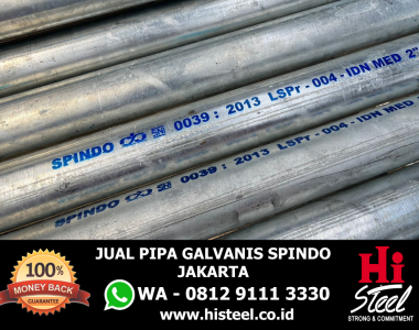 Pipa Galvanis Spindo