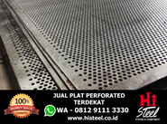 Plat perforated
