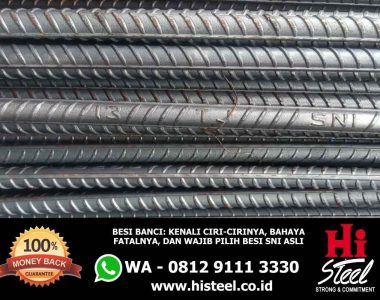 Besi Banci Kenali Ciri-cirinya, Bahaya Fatalnya, dan Wajib Pilih Besi SNI Asli