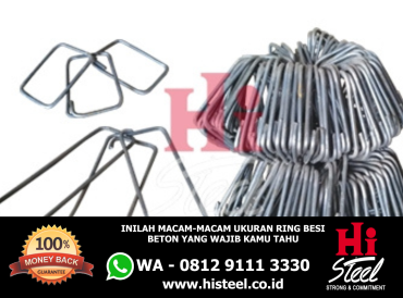 Inilah Macam-Macam Ukuran Ring Besi Beton