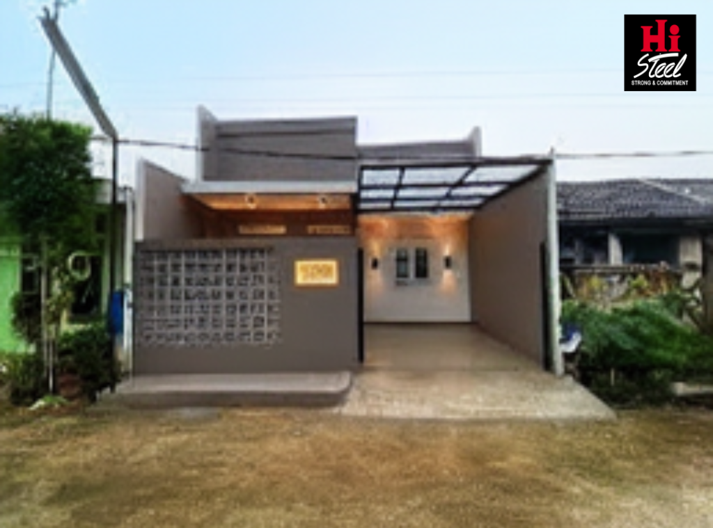 Inspirasi Kanopi Baja Ringan Teras Depan 7 Model Paling Populer