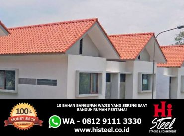10 Bahan Bangunan Wajib yang Sering Saat Bangun Rumah Pertama!