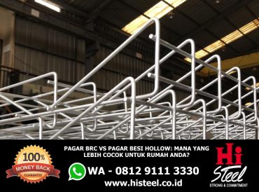 Pagar BRC vs Pagar Besi Hollow Mana yang Lebih Bagus?