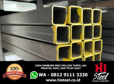 Sambung Besi Hollow Tanpa Las