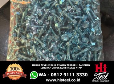 Harga Sekrup Baja Ringan Terbaru Panduan Lengkap untuk Konstruksi Atap