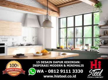 15 Desain Dapur Kekinian Inspirasi Modern & Minimalis
