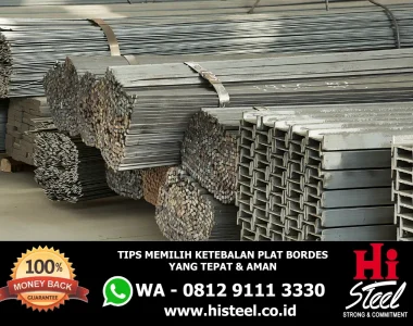 Tips Memilih Ketebalan Plat Bordes yang Tepat & Aman